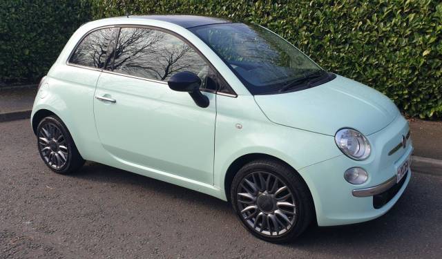 Fiat 500 1.2 8V Cult Euro 6 (s/s) 3dr Hatchback Petrol Green